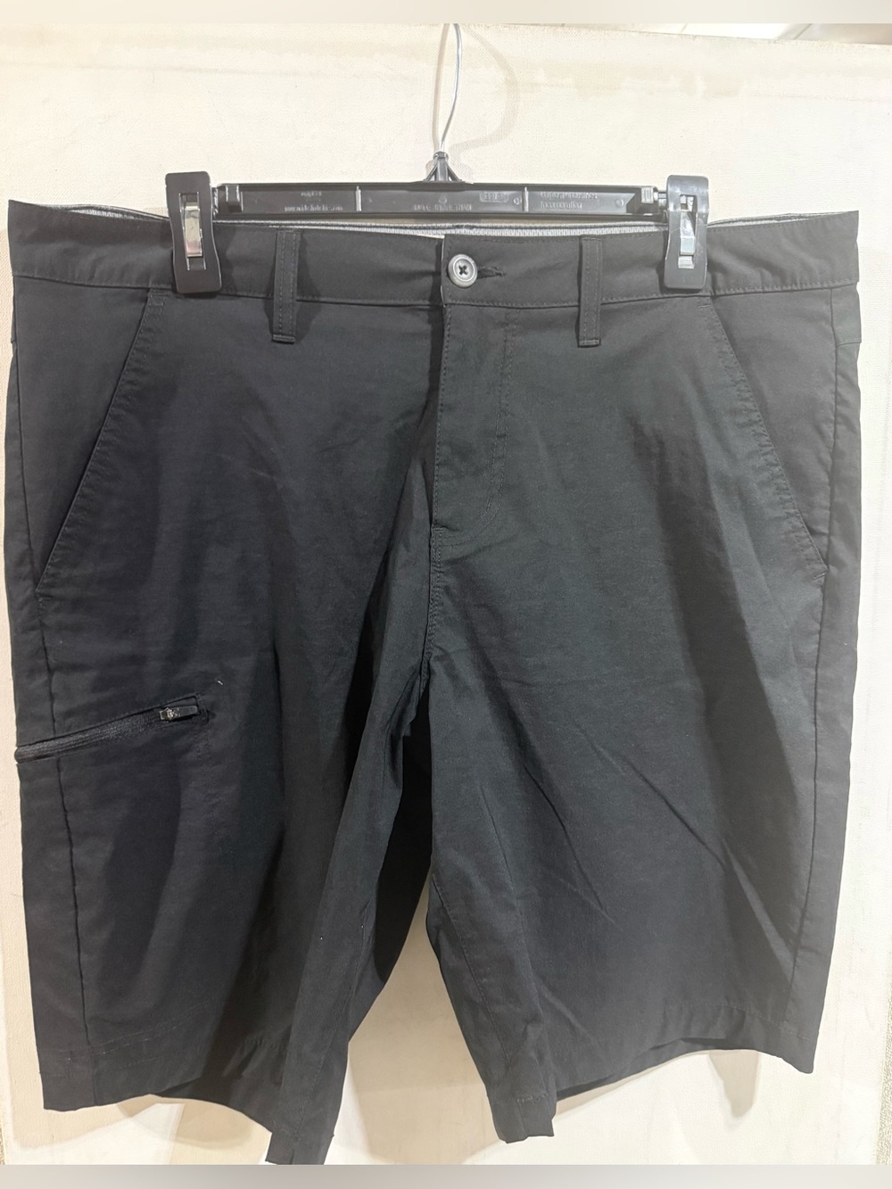 Weatherproof Vintage Black Straight-Leg Shorts